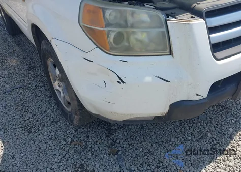 2006 Honda Pilot Ex-L from USA, damaged, VIN 2HKYF18536H538159